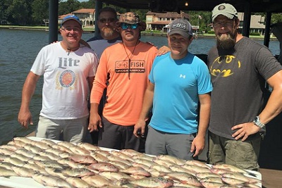8/19/16 Cedar Creek Lake Texas Fishing Report with DallasFishingCharters.com